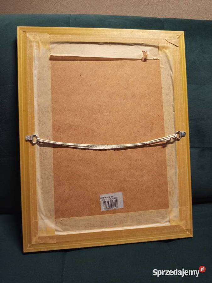 Lustro w ładnej stylowej ramie Vintage 37 x47 Warszawa sprzedam