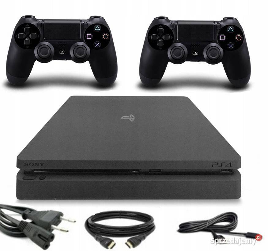 PlayStation 4 Slim 500 GB 2 pady komplet Podlaski