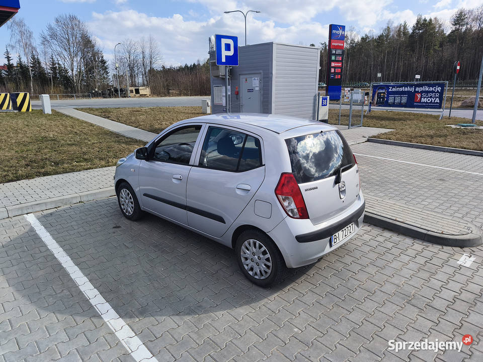 Hyundai i10 2010r podlaskie Białystok