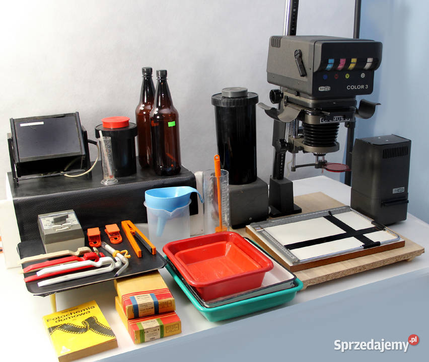 Zestaw ciemni fotograficznej na Opemus 6 Wrocław sprzedam