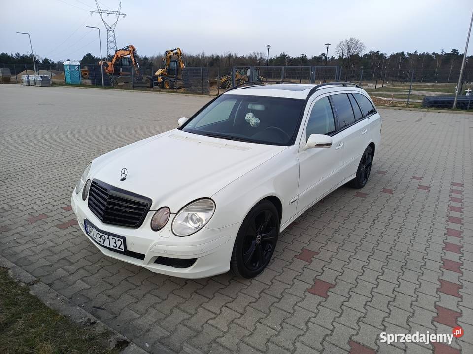 MERCEDES E KLASA nieuszkodzony Mercedes-Benz dolnośląskie sprzedam