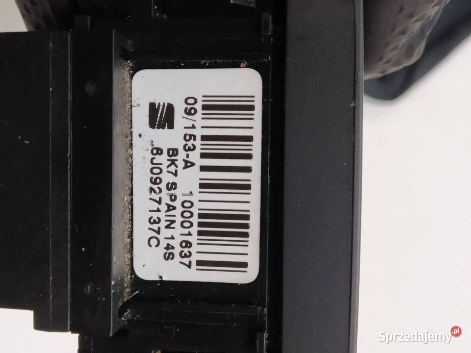 PRZEŁĄCZNIK AWARYJNYCH 6J0927137C VW Volkswagen sprzedam