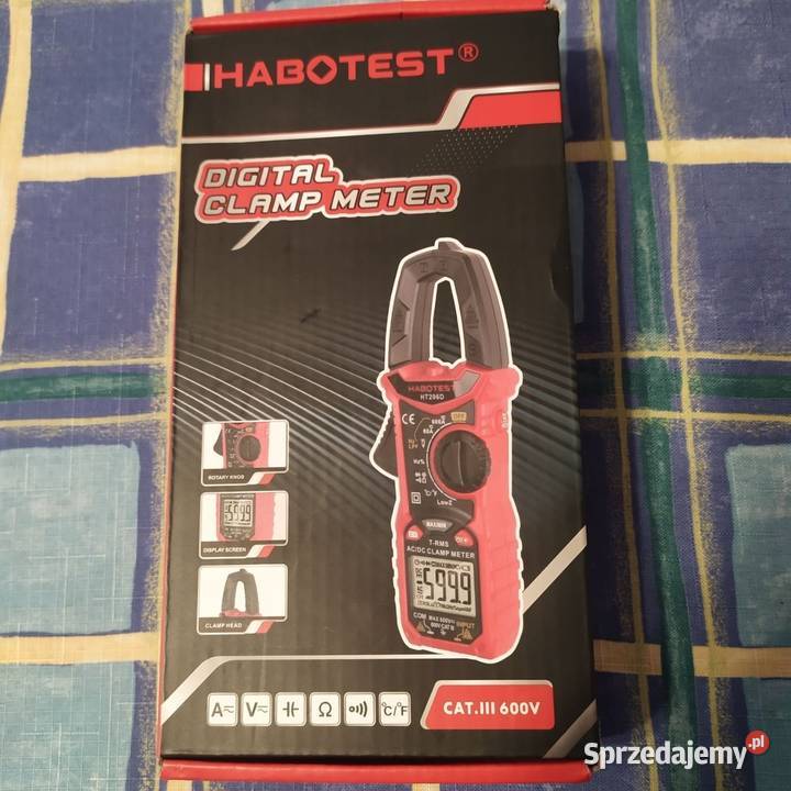Miernik cęgowy cyfrowy HABOTEST HT206A sprzedam