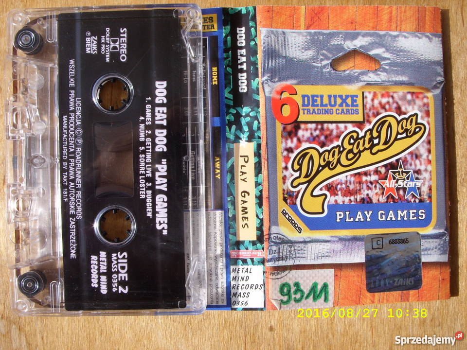ROCK kaseta DOG RAT DOGPLAY GAMES