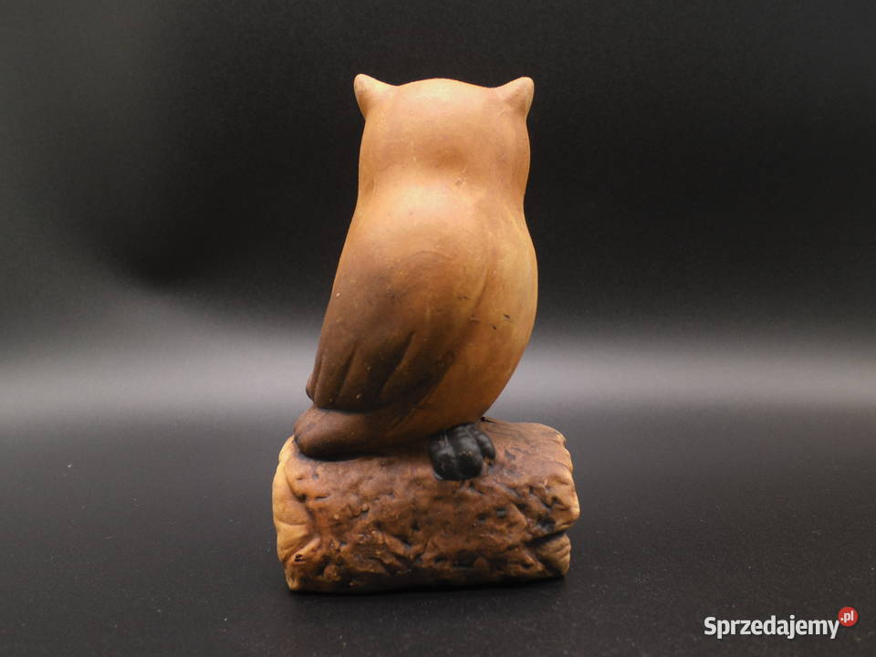 Ceramiczna figurka sowa