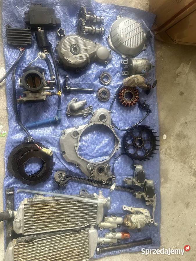 Części Sxf 350 1622 magneto Kartery skrzynia