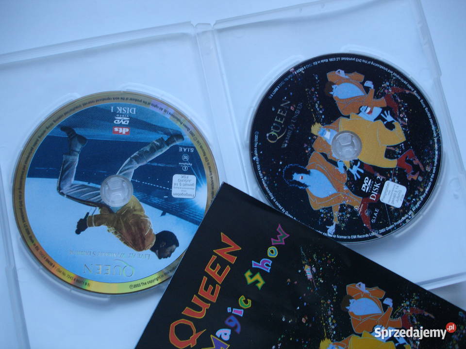 QUEEN Live Wembley Stadium 2 DVD 2 płyty Zielona Góra