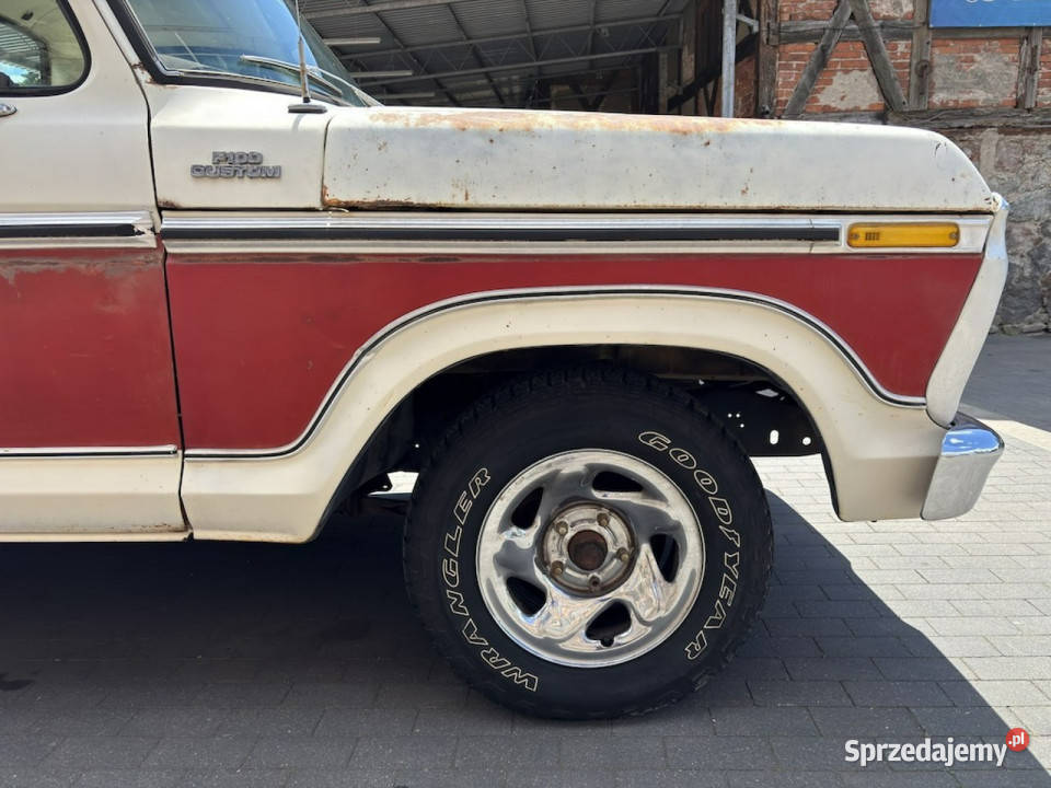 Ford F150 Ford F 100 Pickup Zdrowy Klasyk Pali i czerwony lubuskie Sulechów sprzedam