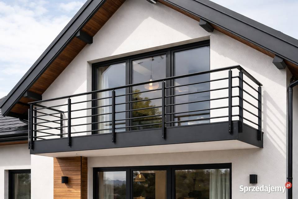 Balustrada balkonowa tarasowa poręcz Gostyń