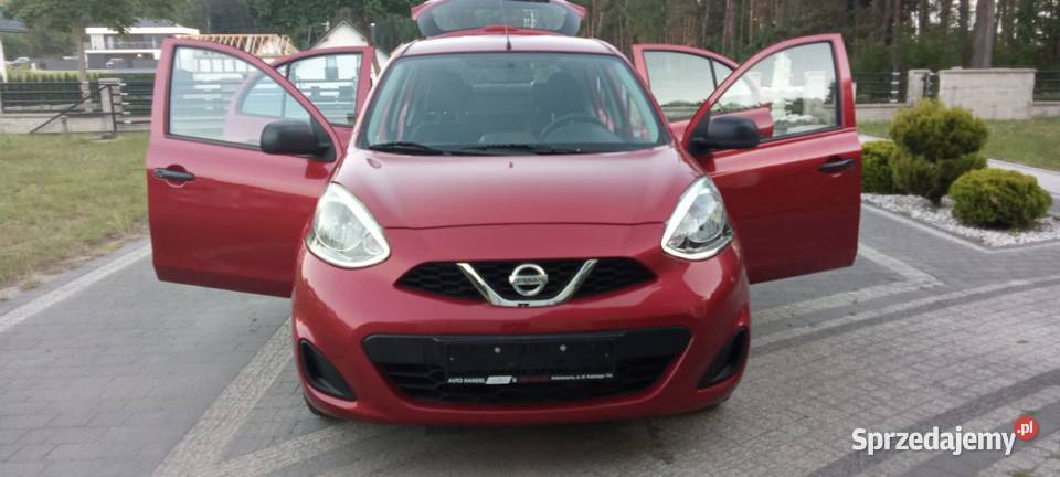 Nissan Micra 2014r 12 benzynka klimatyzacja Kościerzyna