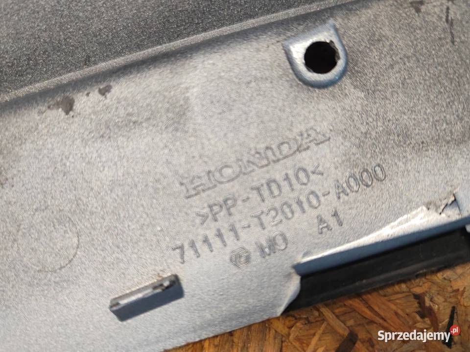 Zderzak Przedni Przód Panel Górny Honda Civic 11 osobowe