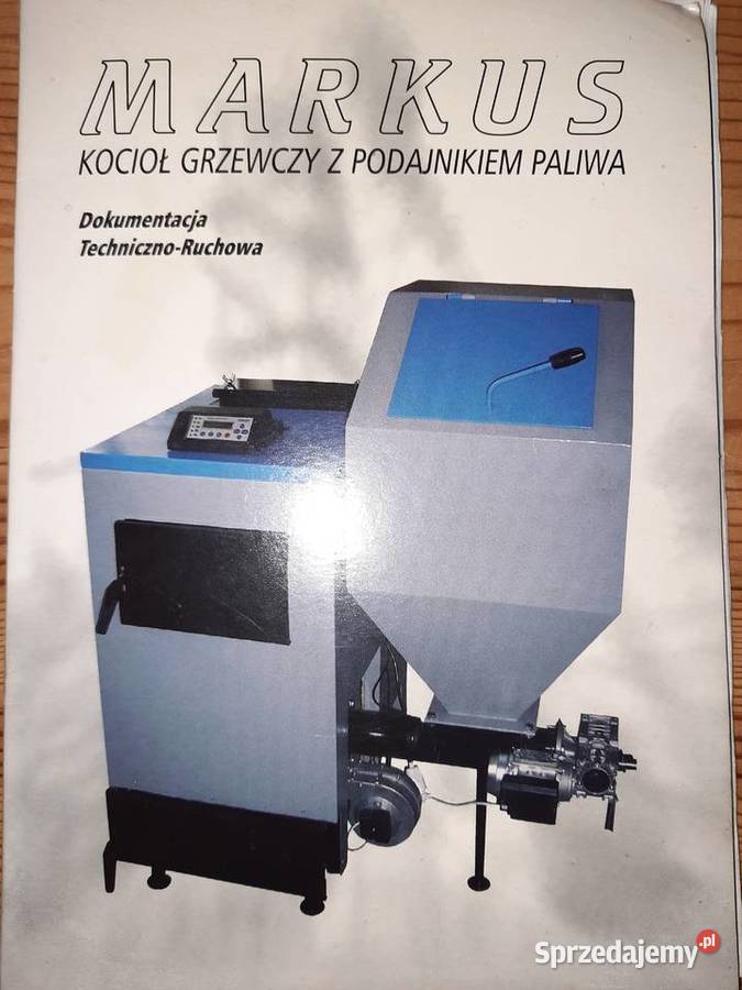 Kocioł grzewczy z podajnikiem paliwa piec