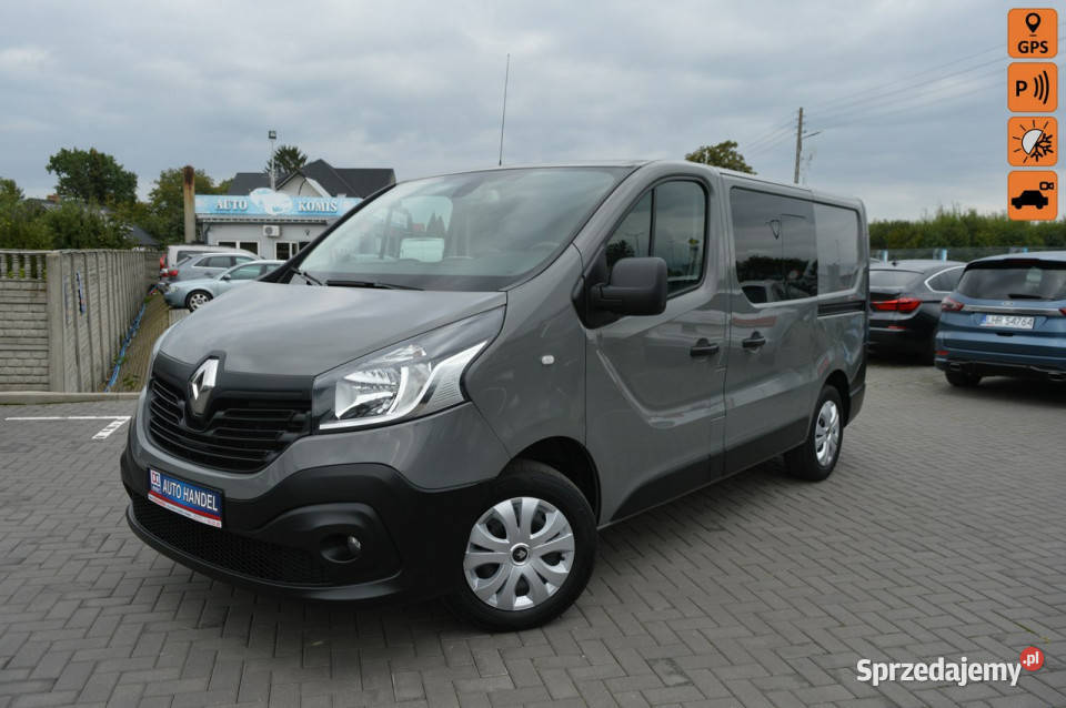 Renault Trafic 16 dCi Brygadówka 2xBoczne drzwi centralny zamek lubelskie Hrubieszów