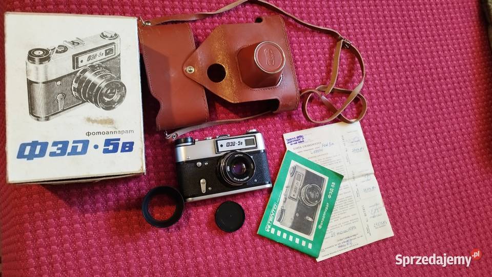 Aparat fotograficzny Fed 5B Leżajsk