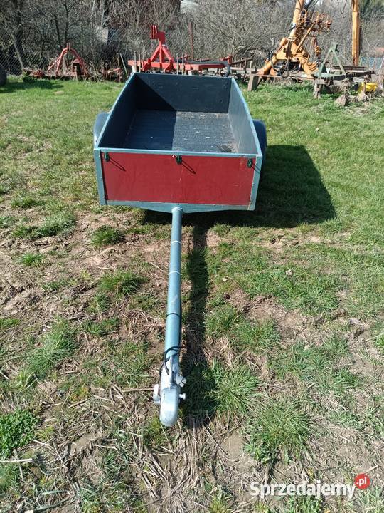 Przyczepka samochodowa Weisser DMC 500 Burtowe i plandeki opolskie Nysa