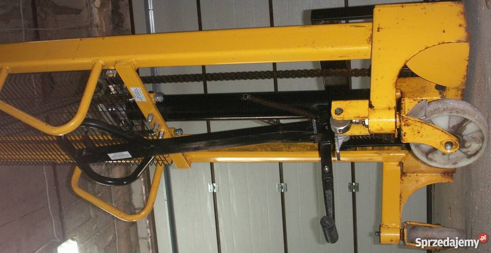 Wózek paletowy masztowy paleciak Augustów