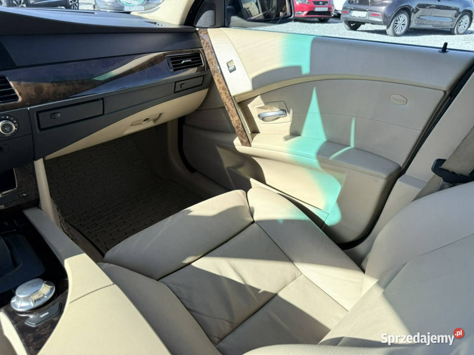 BMW 525 25D 177 2005r 204 skóry Nawigacja full możliwa zamiana dolnośląskie Wojkowice
