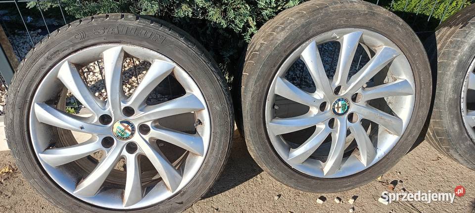 Felgi aluminiowe 5x110 r17 Alfa Romeo Giulietta wielkopolskie Leszno