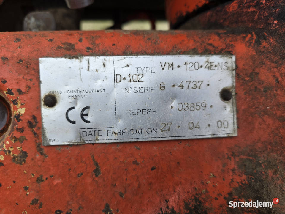 Pług ażurowy obrotowy 5 skibowy KUHN VARIMASTER Pługi