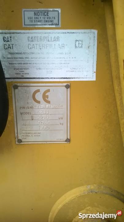Sprzedam caterpillar cat 428b Wrocław