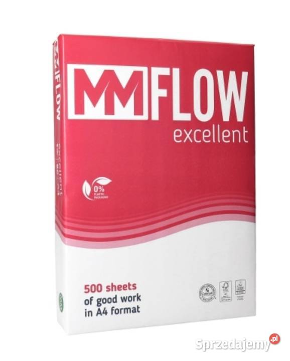 10ryz papieru ksero FLOW Excellent A4 80g
