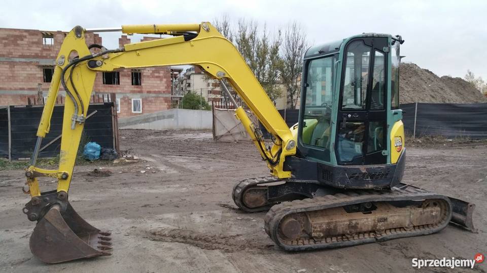 Minikoparka YANMAR VIO45 2008 midi koparka 45 Maszyny budowlane Kraków