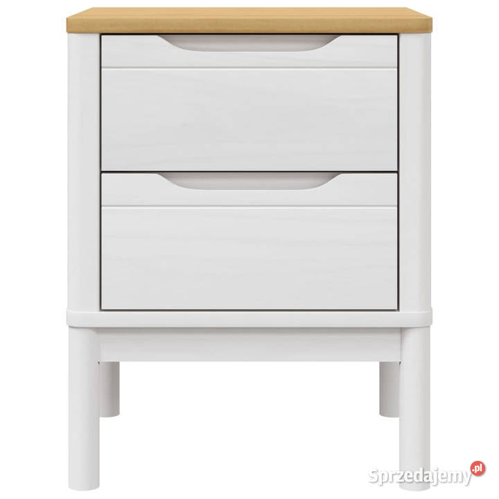 Szafka nocna FLORO biała 45x39x57 lite drewno Warszawa sprzedam