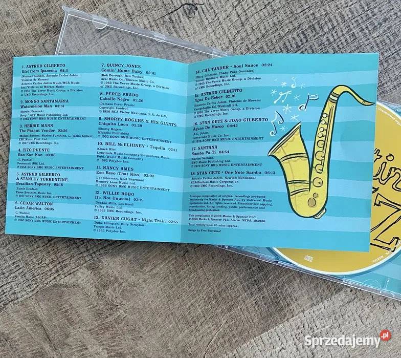 Latino Jazz płyta CD Olsztyn