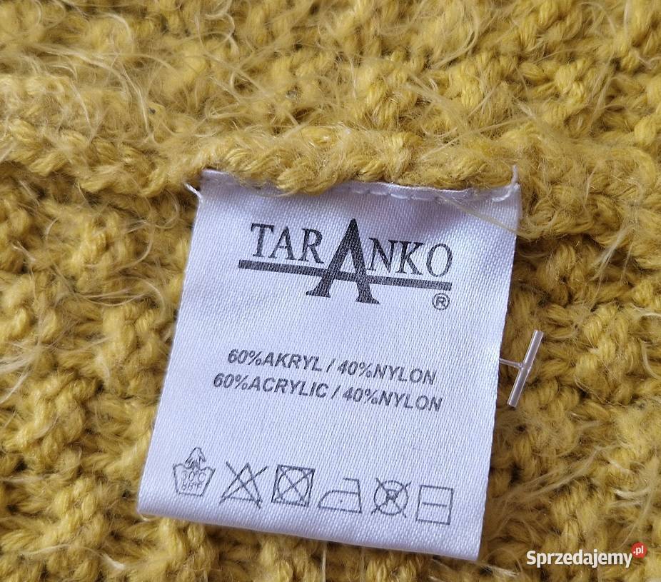 swetr rozpinany kardigan Taranko r 343 xss żółty Kraków