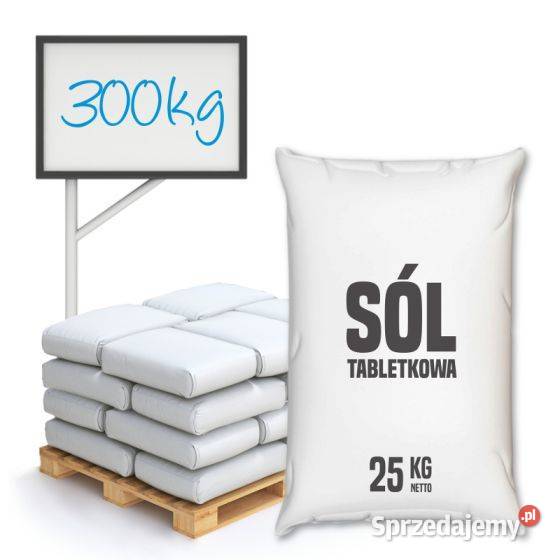 Sól tabletkowa chlorek sodu 1000 wysyłka Brzeg Dolny sprzedam