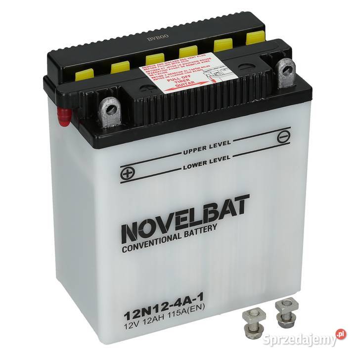 Akumulator Novelbat 12N124A1 12V 12Ah 115A L osobowe Jelcz-Laskowice