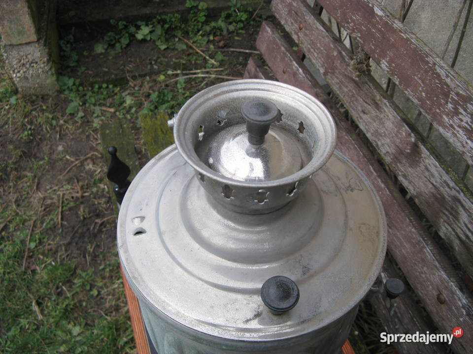 samowar na węgiel drzewny nowy mosiężny Ostrołęka