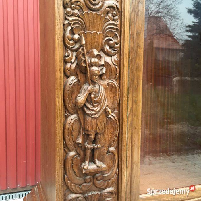 Antyczna biblioteka dębowa z 1925 roku Wrocław