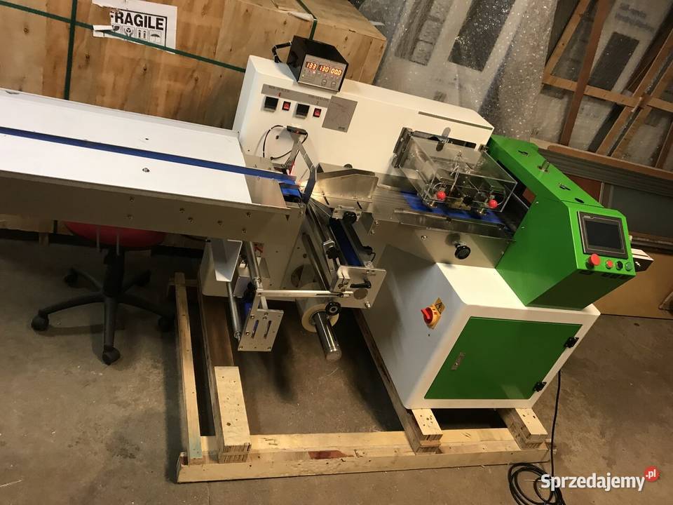 MASZYNA PAKUJĄCA 3 SERWO DOLNY PODAJNIK Elbląg sprzedam