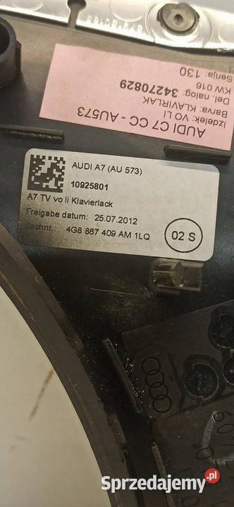AUDI A7 LISTWA DEKOR DRZWI LEWY PRZÓD dolnośląskie