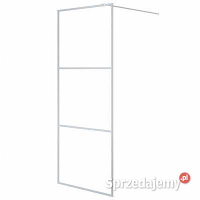 Ścianka prysznicowa srebrna 80x195 przezroczyste Warszawa