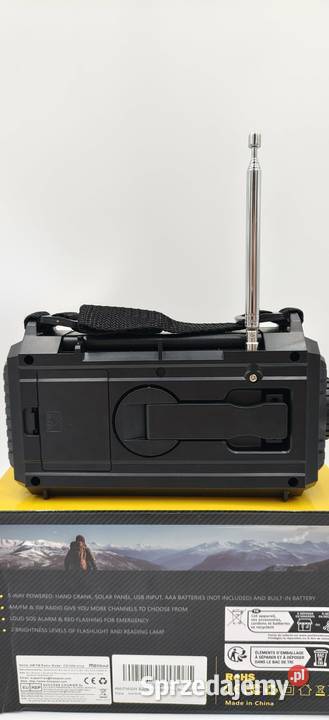Radio korbowe AMFMSW CR1009 Aku 12000 mAh