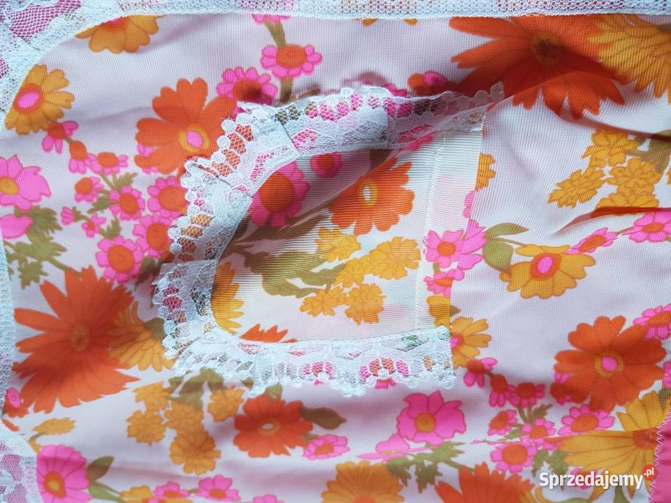fartuch kuchenny ozdobny cepelia vintage prl Kielce