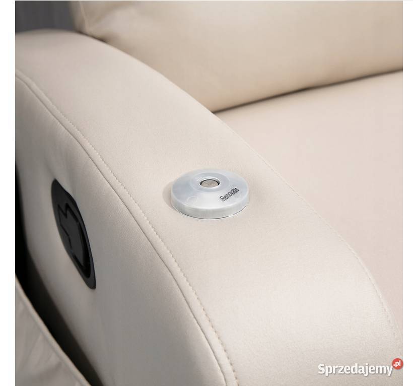 Fotel relaksacyjny z masażem i pilotem wygodny Lublin