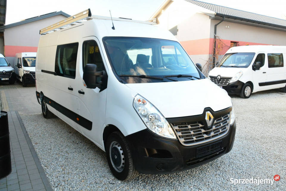 Renault Master 7 osobowy brygadówka doka pełna Rok produkcji 2019 mazowieckie Warszawa