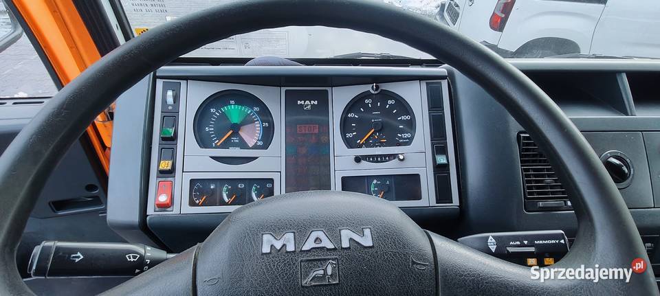 Man LE 8140 Wywrotka HDS pomarańczowy dolnośląskie Krzeszów