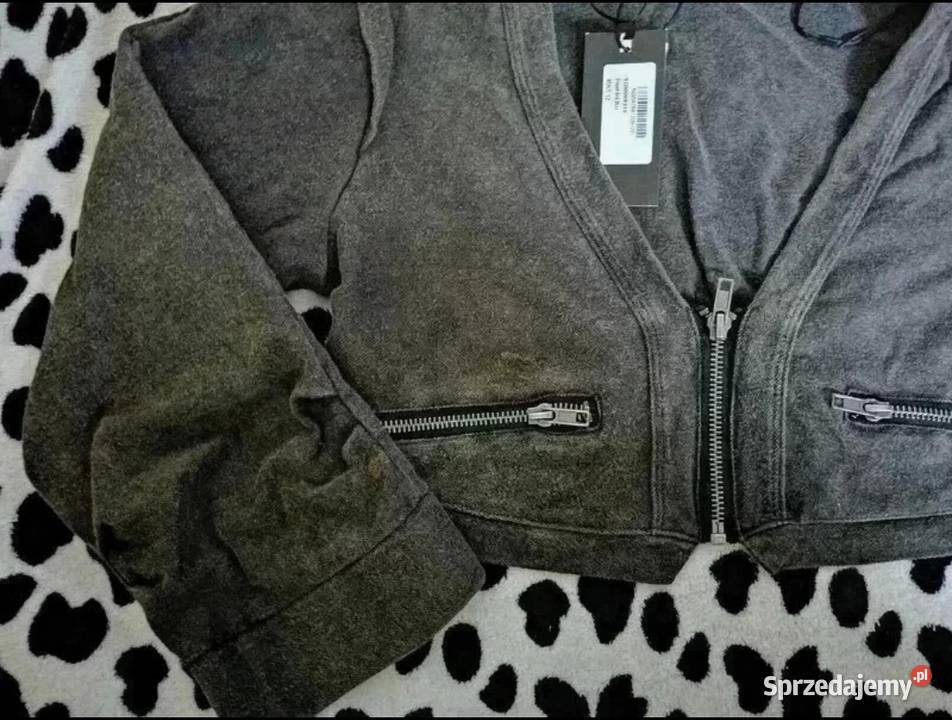 ICHI NOWA krótka BLUZA bluzka crop top 100 Bez wzoru Leszno sprzedam