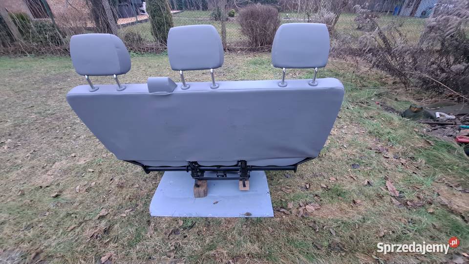 Fotel 3osobowy 3rząd VW T 5 INKA wielkopolskie Leszno sprzedam