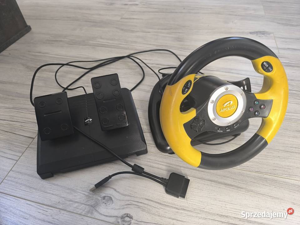 Kierownica pedały do PlayStation 3 i PC śląskie Jasienica sprzedam