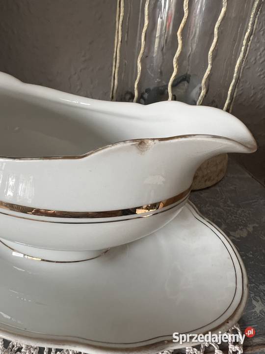 Antyczna sygnowana sosjerka śląskie Bytom