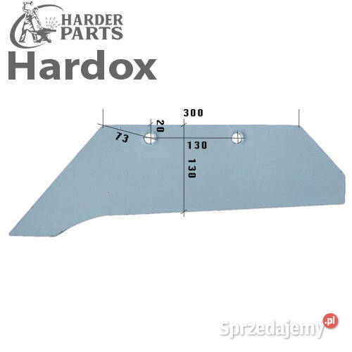 Lemiesz 300ha HARDOX 1903030L części do pługa Suwałki
