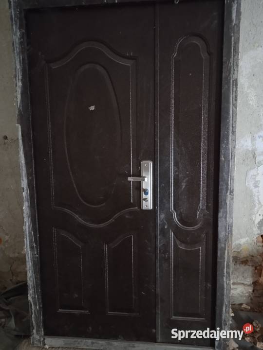 Drzwi dwuskrzydłowe 120x205 sprzedam