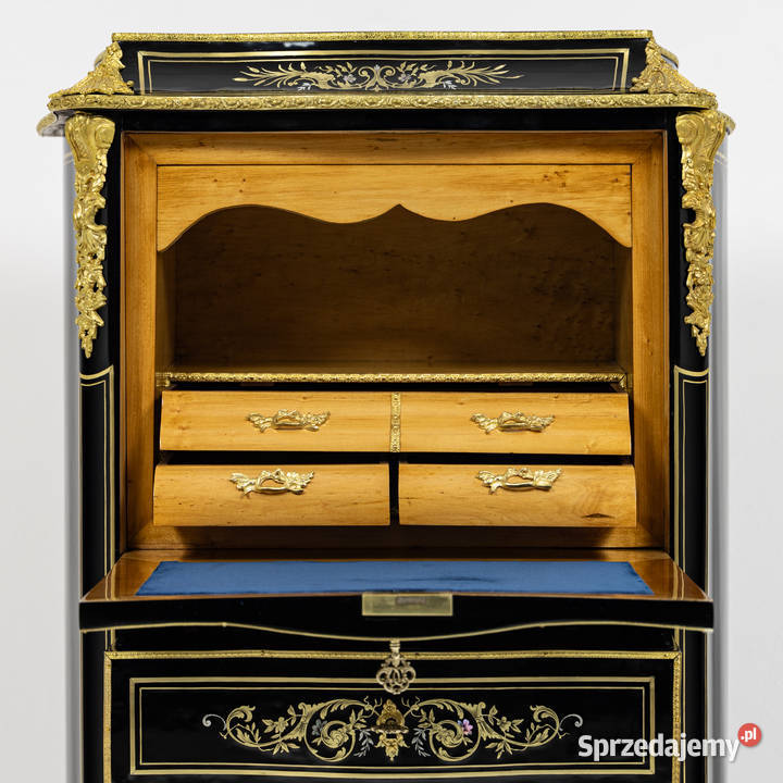 Damska sekretera mała Ludwik XV Napoleon III Swarzędz