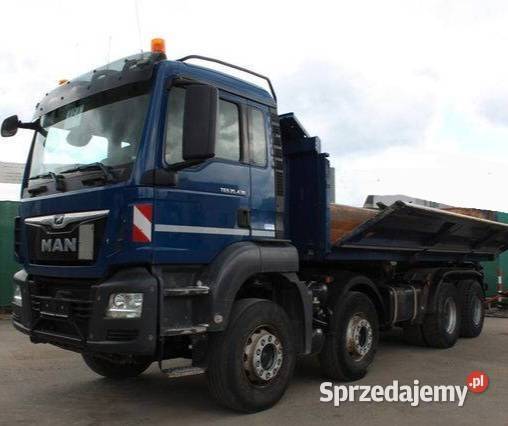 Man TGS WYWROTKA 8x4 NA BOK bordmatic Samochody ciężarowe