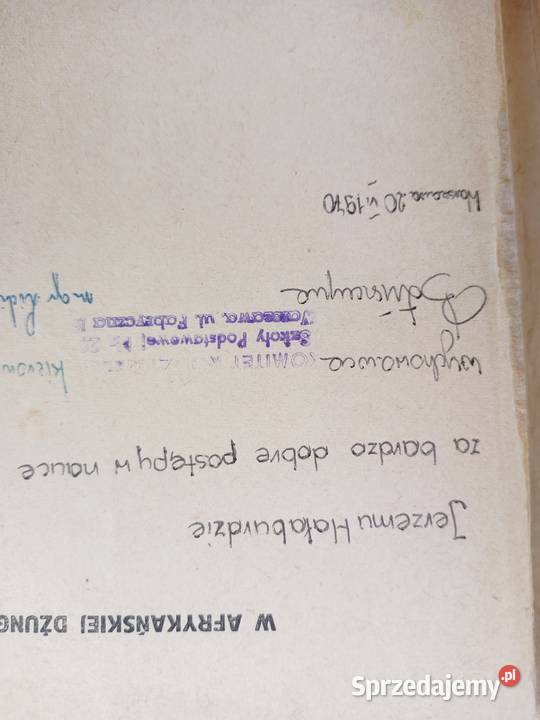 W afrykańskiej dżungli Książki Trójmiasto Gdańsk